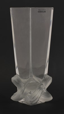 Lot 288 - A Lalique 'Lucca' glass vase