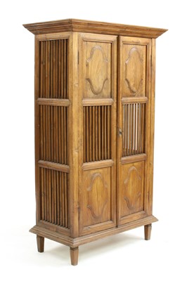 Lot 465 - A Chinese hardwood larder