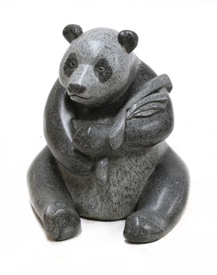 Lot 112 - A large modern granite carving