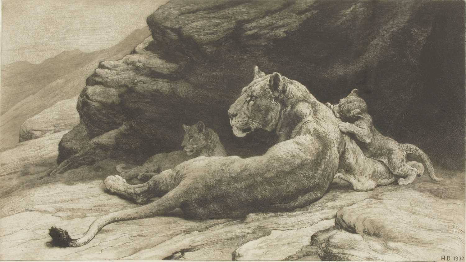 Lot 295 - Herbert Thomas Dicksee RE (1862-1942)