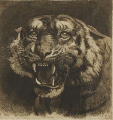 Lot 299 - Herbert Thomas Dicksee RE (1862-1942).