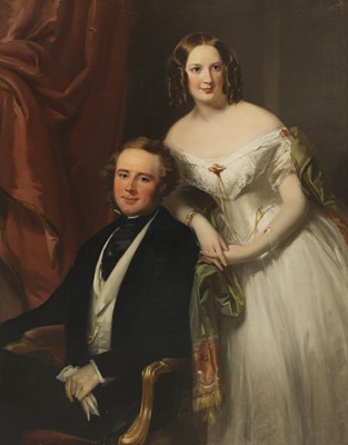 Lot 607 - English School, c.1840