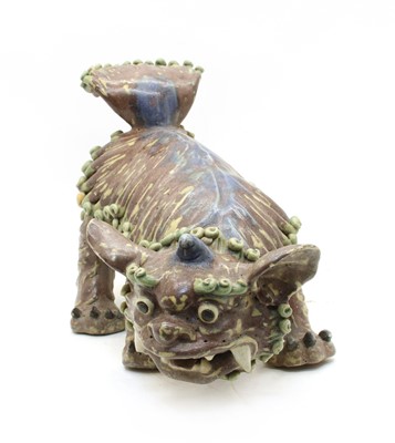 Lot 108 - Two pottery figures