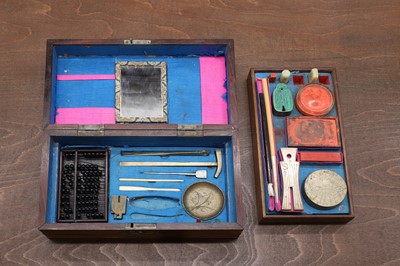 Lot 131 - A Chinese study set