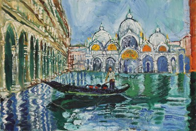 Lot 195 - John Bratby RA (1928-1992)