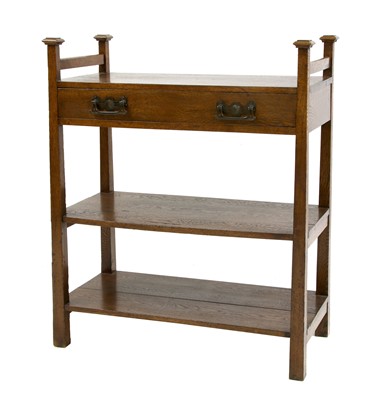 Lot 74 - An Arts and Crafts oak breakfast buffet