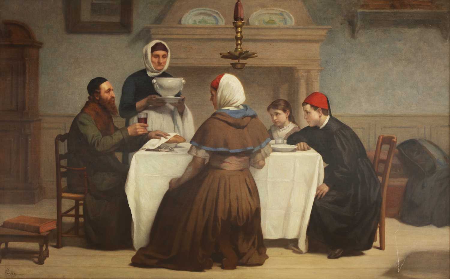 Lot 598 - Edouard Moyse (French, 1827-1908)