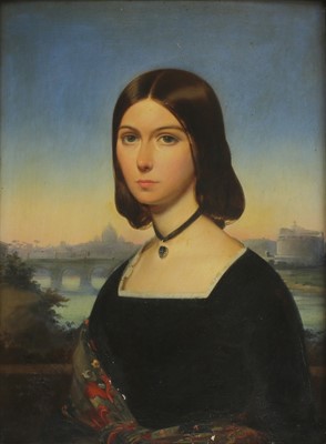 Lot 606 - Roberto Bompiani (Italian, 1821-1908)