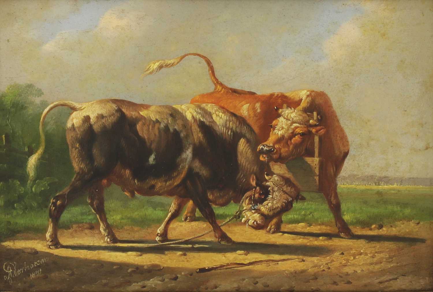 Lot 649 - Albertus Verhoesen (Dutch,1806-1881)