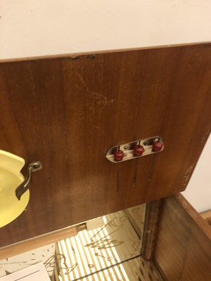 Lot 349 - An Art Deco walnut and chinoiserie-decorated cabinet