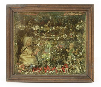 Lot 317 - A Victorian framed diorama