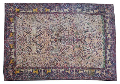 Lot 727 - A Persian Tree of Life carpet