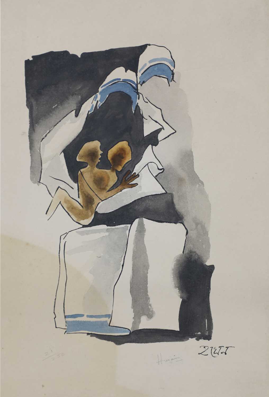 Lot 176 - Maqbool Fida Husain (Indian-British, 1915-2011)