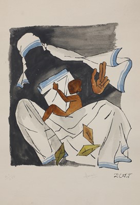 Lot 176 - Maqbool Fida Husain (Indian-British, 1915-2011)