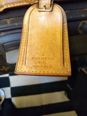 Lot 110 - A Louis Vuitton monogrammed canvas 'Pégase Légère 55' suitcase