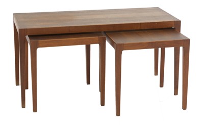 Lot 247 - A Danish teak nest of tables