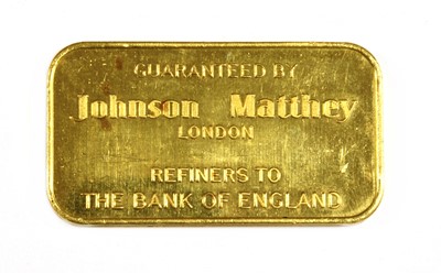 Lot 131 - A 50g fine gold bar