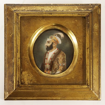 Lot 523 - A collection of eleven Moghul portrait miniatures