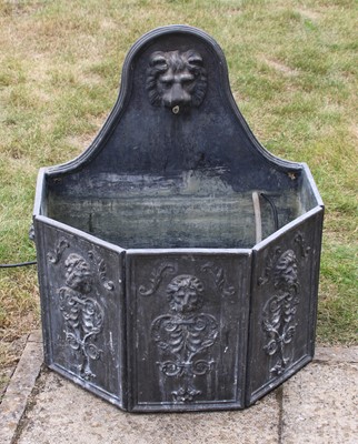 Lot 405 - A modern lead fountain