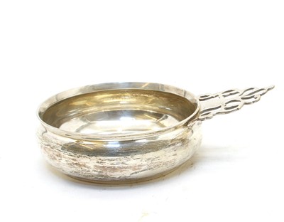 Lot 73 - An Edward VII silver porringer