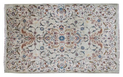 Lot 402 - A Persian Kashan carpet