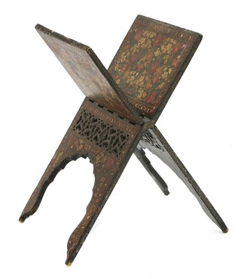 Lot 310 - A Kashmiri Koran stand