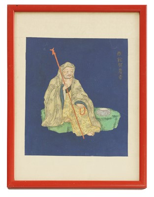 Lot 340 - A collection of four Chinese gouache paintings