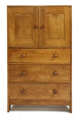 Lot 265 - A sycamore tallboy