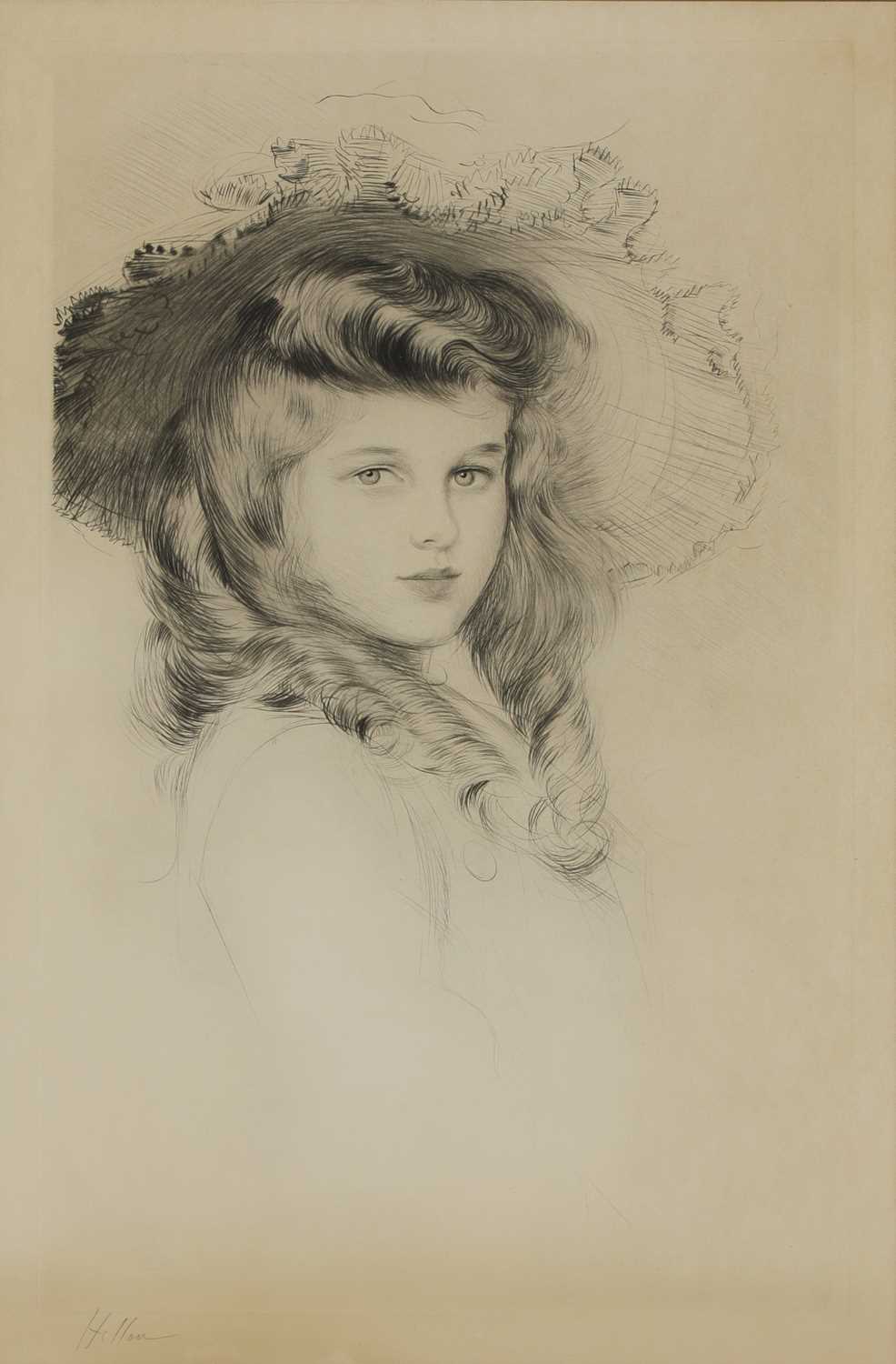 Lot 24 - Paul Cesar Helleu (French, 1859-1927)