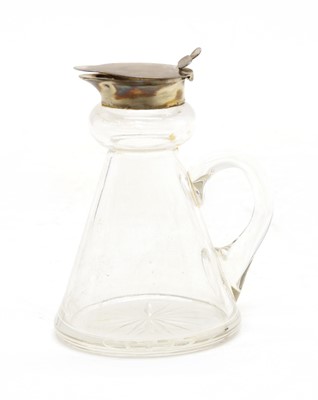 Lot 96 - A silver mounted whisky noggin