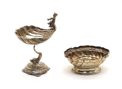 Lot 7 - A German white metal salt