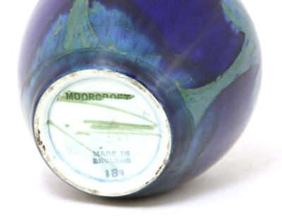 Lot 215 - A Moorcroft 'Moonlit Blue' vase