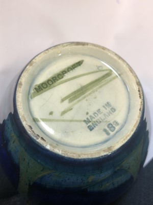 Lot 215 - A Moorcroft 'Moonlit Blue' vase