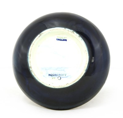 Lot 216 - A Moorcroft 'Moonlit Blue' vase