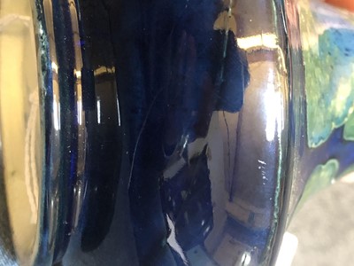Lot 216 - A Moorcroft 'Moonlit Blue' vase