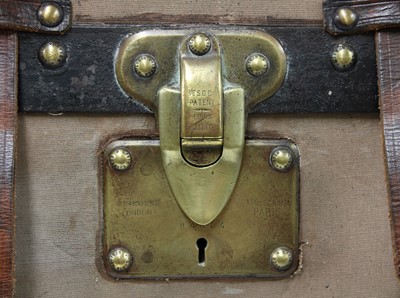 Lot 107 - A Louis Vuitton cabin trunk