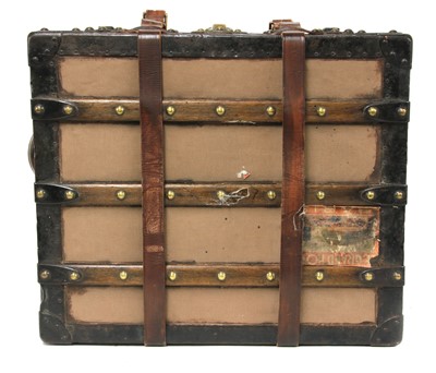 Lot 107 - A Louis Vuitton cabin trunk