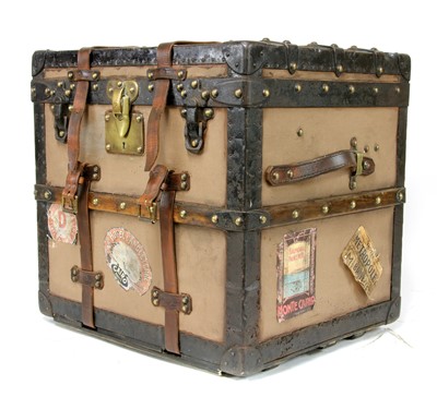 Lot 107 - A Louis Vuitton cabin trunk