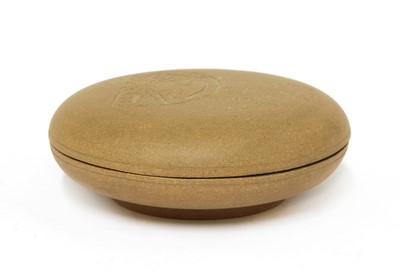 Lot 161 - A Chinese zisha box and cover