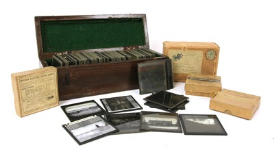 Lot 376 - A collection of magic lantern slides