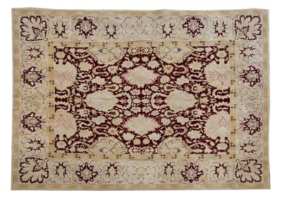 Lot 820 - An Indian Agra rug