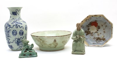 Lot 388 - A Japanese kutani planter
