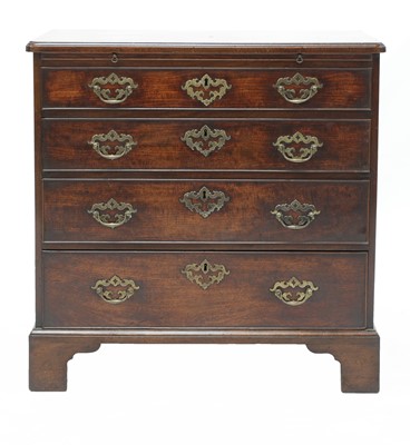 Lot 70 - A mahogany bachelor's chest