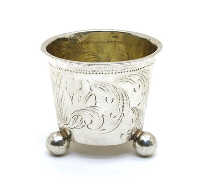 Lot 21 - A Dutch silver beaker