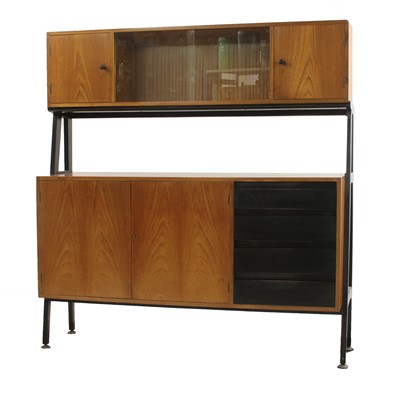 Lot 231 - A teak room divider
