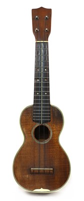 Lot 405 - A Martin & Co. Style 3 ukulele