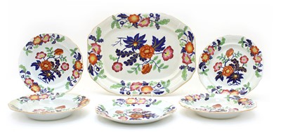Lot 287 - A Victorian Ridgway's Ironstone part dinner service
