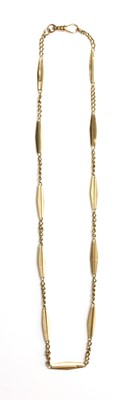 Lot 485 - A former Austro-Hungarian gold chain, c.1900