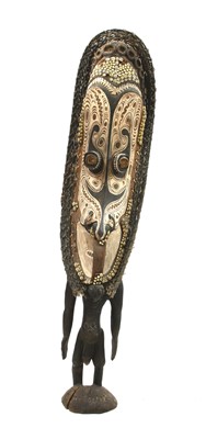 Lot 196 - A Sepik River carved tribal ancestor figure