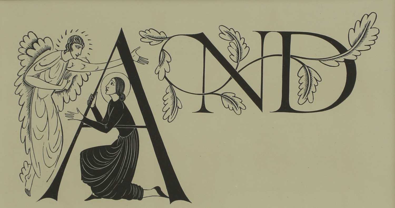 Lot 80 - Eric Gill (1882-1940)